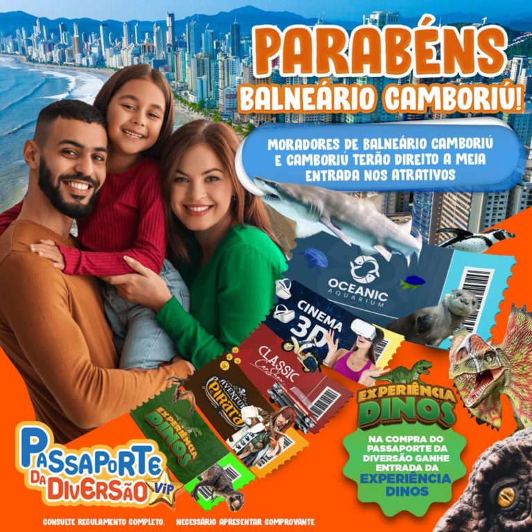 BC 59 anos: Grupo Oceanic tem promoção para comemorar o aniversário da cidade