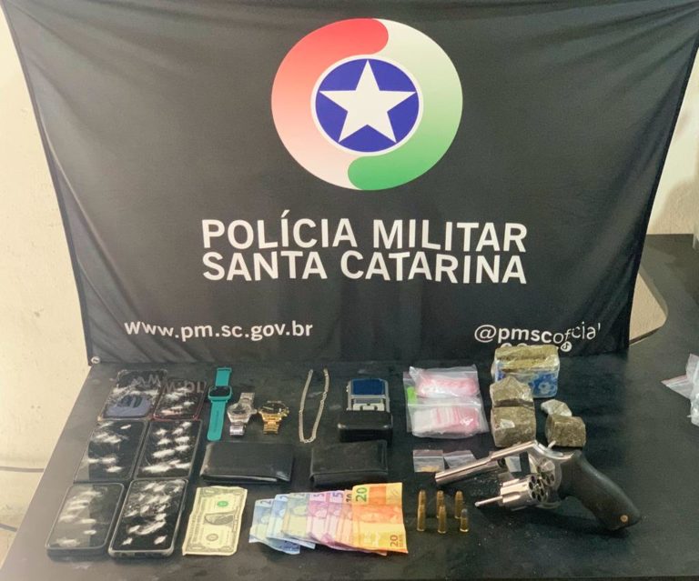 PM prende autor de assalto a imobiliária no Centro de BC