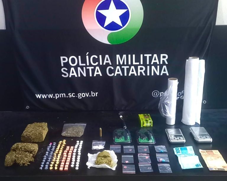 Traficante é preso com drogas na Vila Real