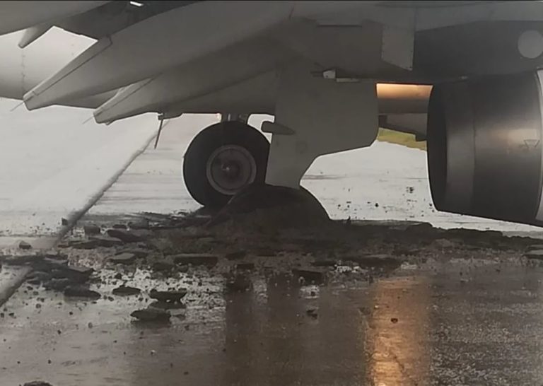Avião da Latam derrapa em Aeroporto de Floripa e voos estão sendo cancelados