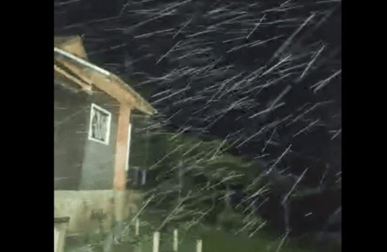 SC tem o primeiro registro de neve do inverno de 2023