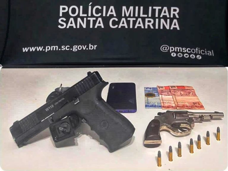 Autores de roubo em Piçarras são presos pela PM na Brava