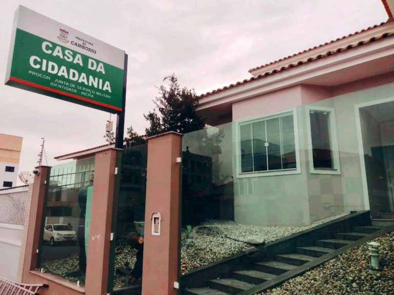 Casa da Cidadania de Camboriú divulga horários e telefones de contato