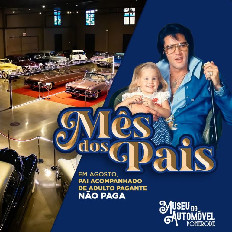 No mês de agosto, Pai entra de graça no Museu do Automóvel de Pomerode