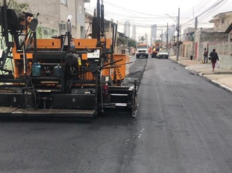Todas as ruas do Bairro dos Municípios estão asfaltadas