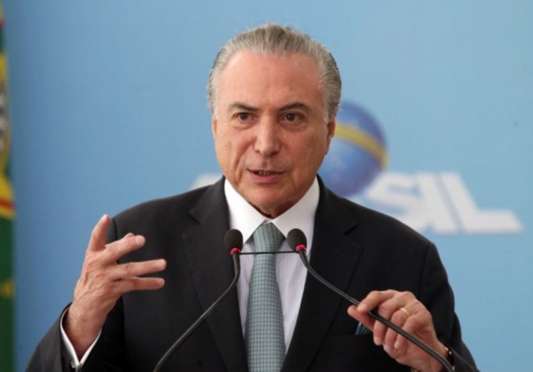 ALESC concede título de Cidadão Catarinense a Michel Temer nesta quinta (17)