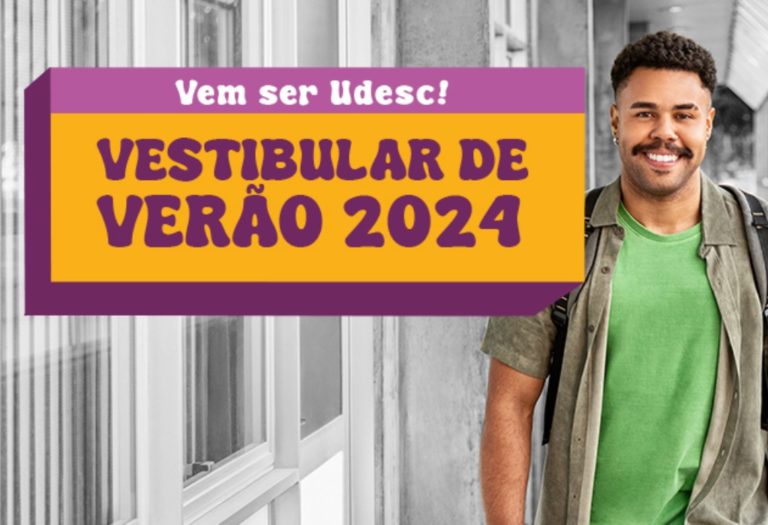 Udesc inicia inscrições e campanha do Vestibular de Verão 2024