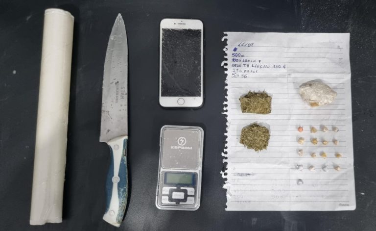 PM apreende adolescente por tráfico de drogas em Camboriú