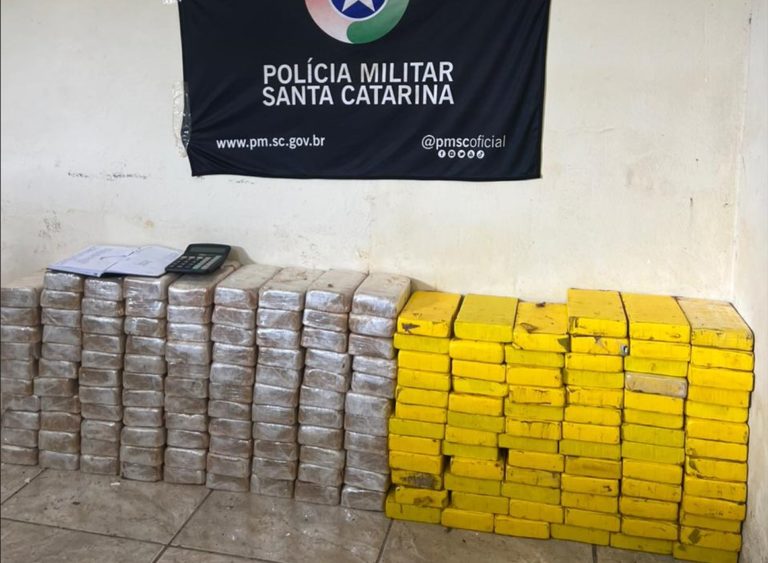 PM apreende carga de cocaína e crack avaliada em R$3,5 milhões