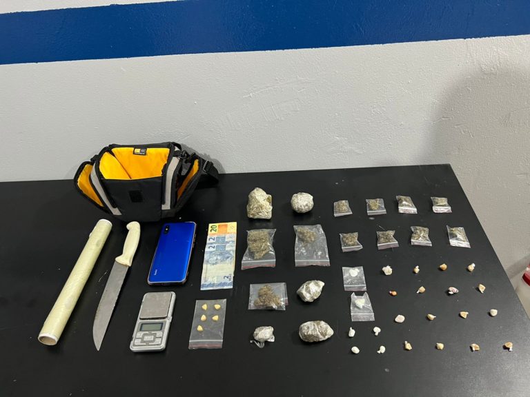 Adolescente é apreendido por tráfico de drogas em Camboriú
