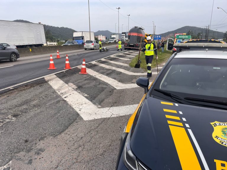 Motociclista de 39 anos morre em acidente na 101