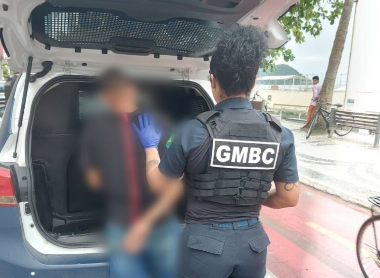 Morador de Rua é preso por tentativa de furto na Av Atlântica