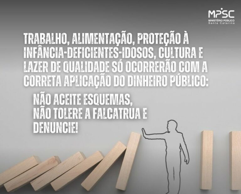 No Dia Internacional contra a Corrupção, MPSC reafirma seu compromisso com a defesa do patrimônio público