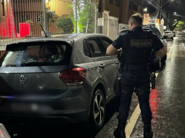 GM recupera veículo roubado com placas de Curitiba
