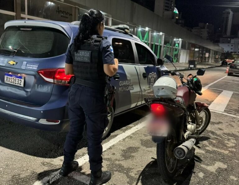 Homem é preso por receptação e moto é recuperada no Centro