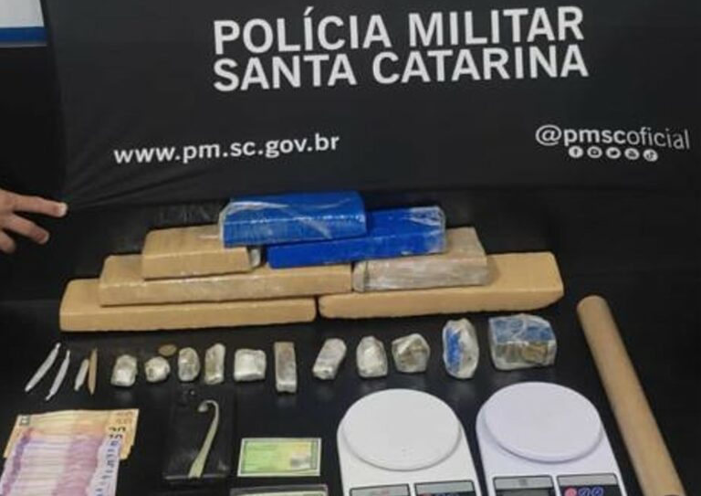 PM desmantela esquema de “disk drogas” em Camboriú