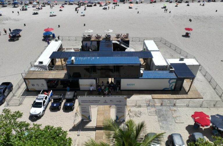 Centro de Controle Operacional é ativado na Praia Central