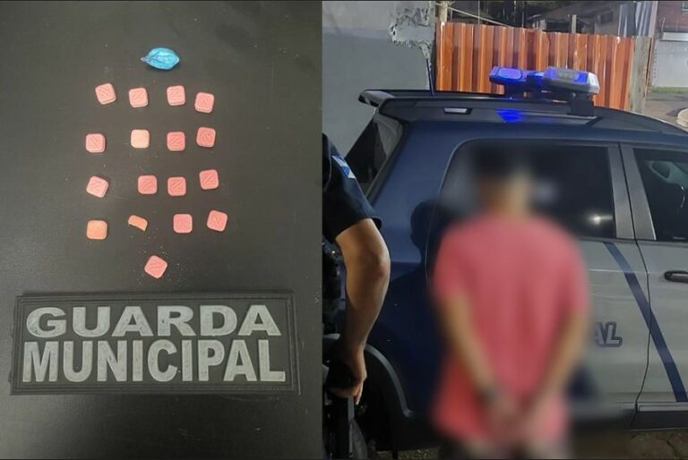 Homem é preso com ecstasy e cocaína na Tamandaré