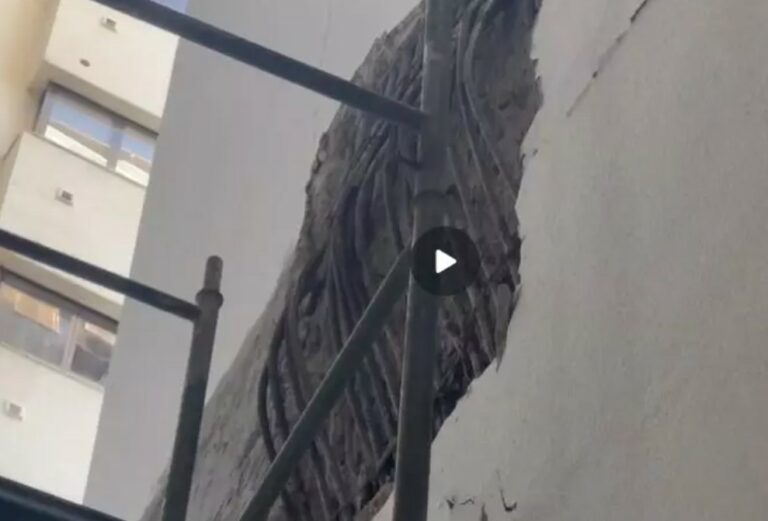 Bombeiros evacua prédio de 12 andares na Beira Mar Norte em Florianópolis