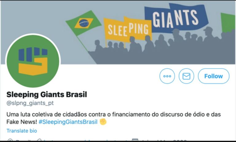 Sleeping Giants Brasil tem nova derrota na justiça contra a Pan e pode ser investigado pelo TCU