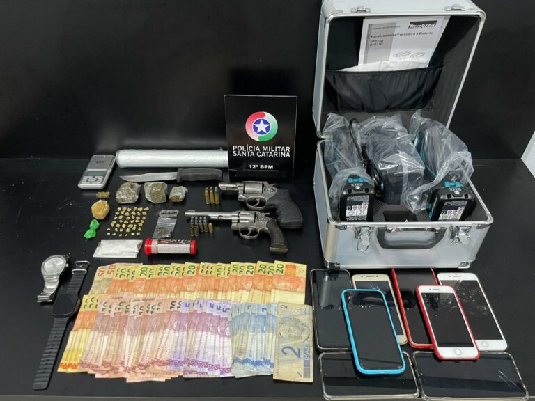 PM desmantela ponto de tráfico no Bairro das Nações em Balneário Camboriú