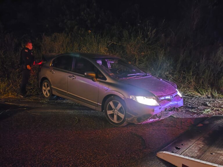 Motorista alcoolizado é detido pela GM após fuga em abordagem