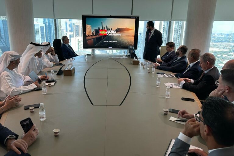 Comitiva catarinense está nos Emirados Árabes em busca de parcerias e investimentos