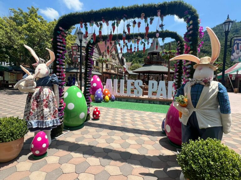 Tradições alemãs na celebração da Páscoa no Alles Park