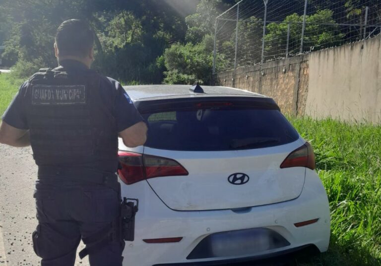 GM recupera carro veículo roubado em tentativa de latrocínio