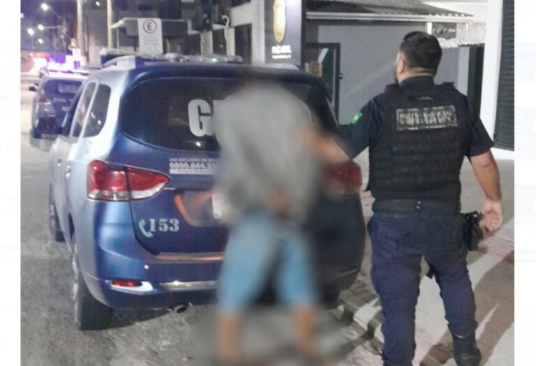 GM prende assaltante vinte minutos após o roubo em BC