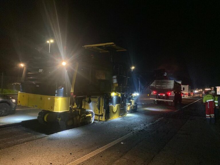 Obras de pavimentação provoca bloqueios na BR-101 em Itajaí e Balneário Camboriú