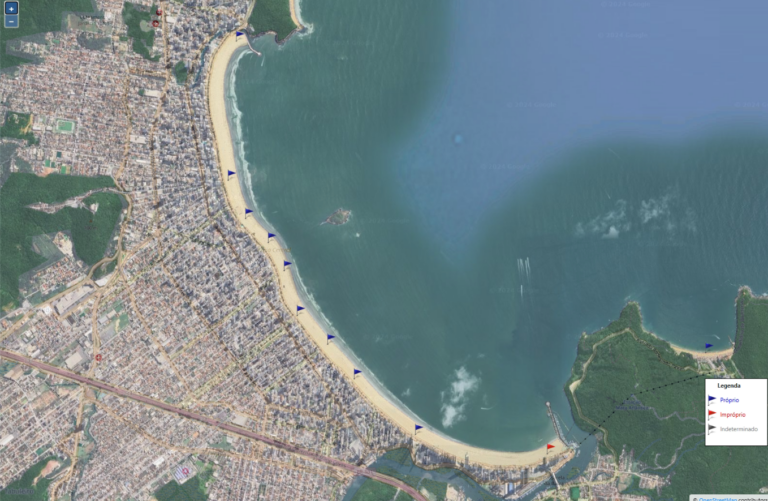 IMA aponta 9 de 10 pontos da Praia Central como PRÓPRIOS para banho