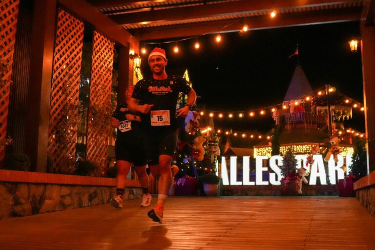 Pomerode celebra o sucesso da 1ª Alles Park Night Run em clima de Natal