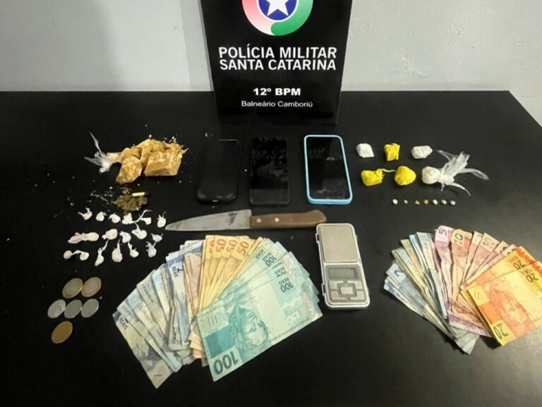 Traficante e usuário são presos pela PM no Bairro das Nações