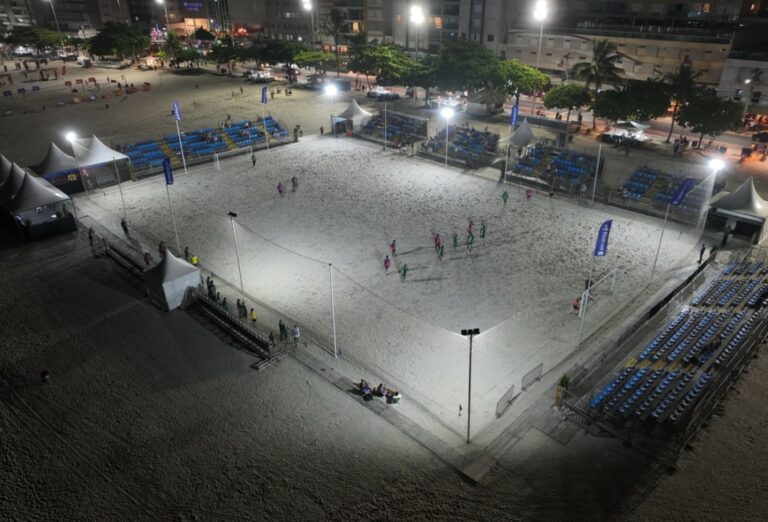 Campeonato de Futebol de Areia começa nesta terça