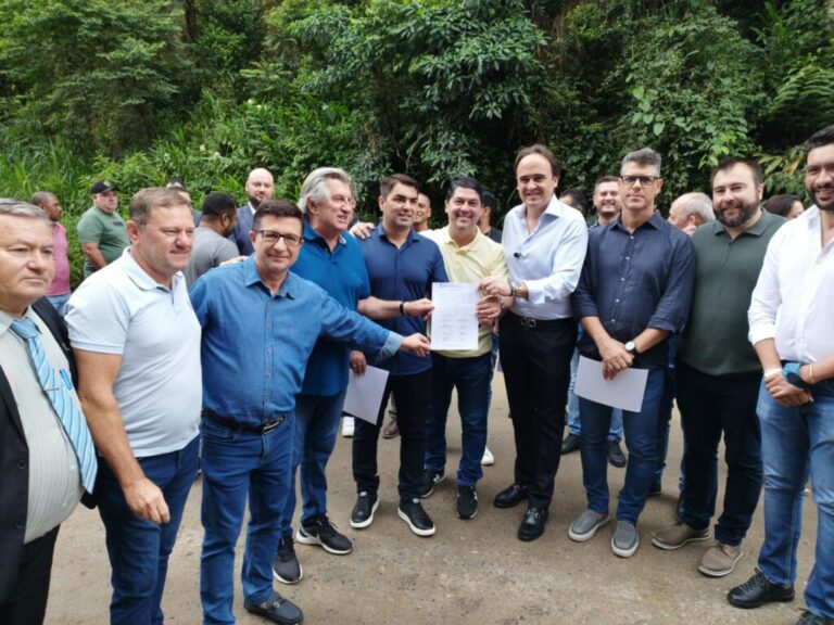 Camboriú e Itapema firmam parceria histórica para pavimentação do Morro do Encano