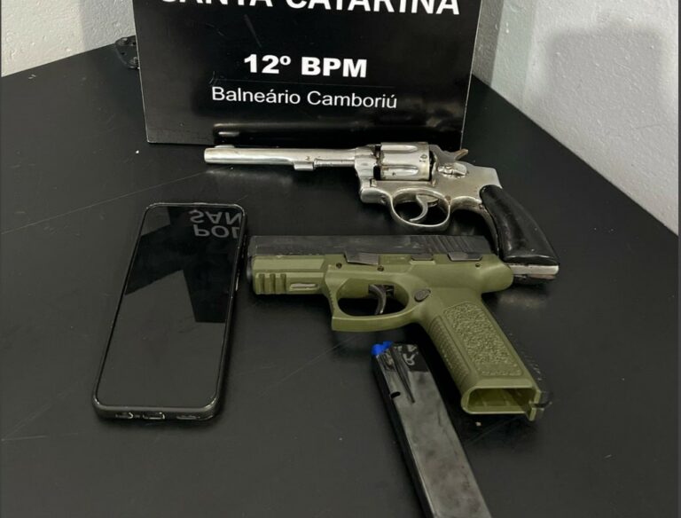 Homem é preso por posse ilegal de arma de fogo