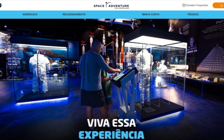 Space Adventure moderniza plataforma de vendas