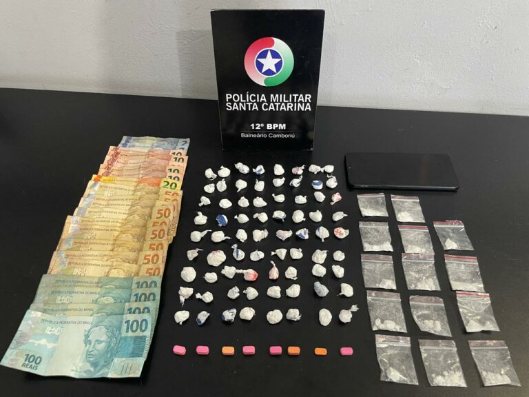 Homem é preso realizando “disk droga” em BC