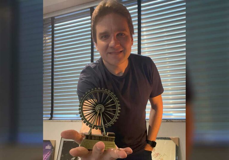 Empresário catarinense do turismo recebe o IAAPA Brass Ring Inspiration Award