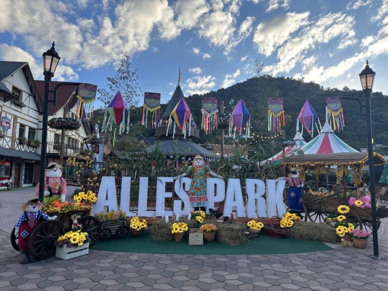Arraiá do Alles Park reúne tradição junina, diversão em família e show exclusivo