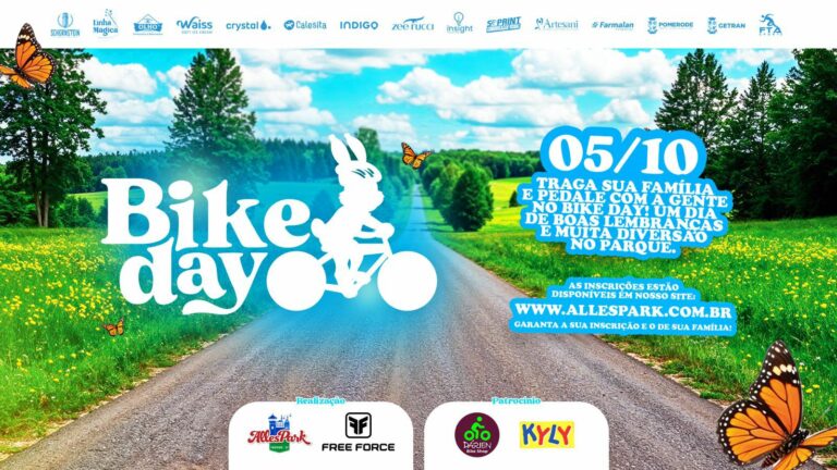 Pomerode, a Terra das Bicicletas, recebe o primeiro Alles Park Bike Day
