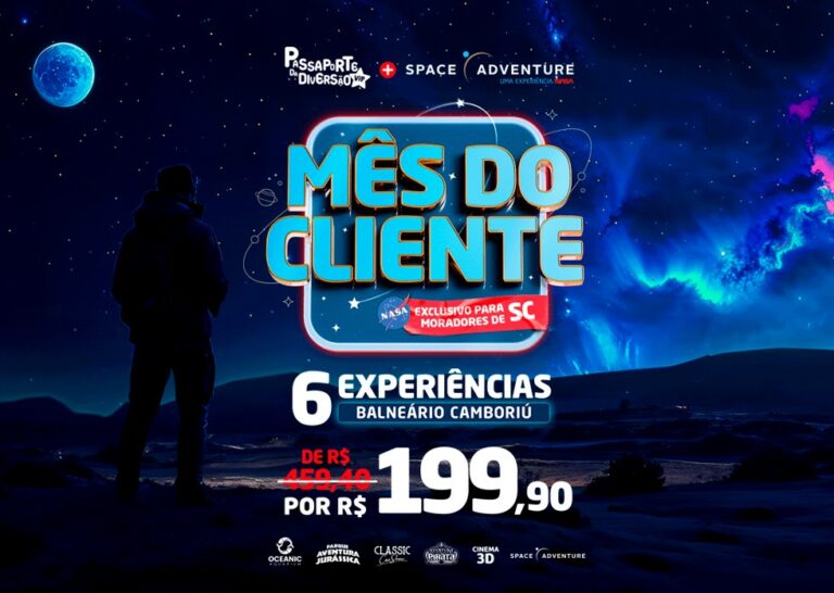 Grupo Oceanic celebra o Mês do Cliente com promoções especiais em atrações de Balneário Camboriú (SC)