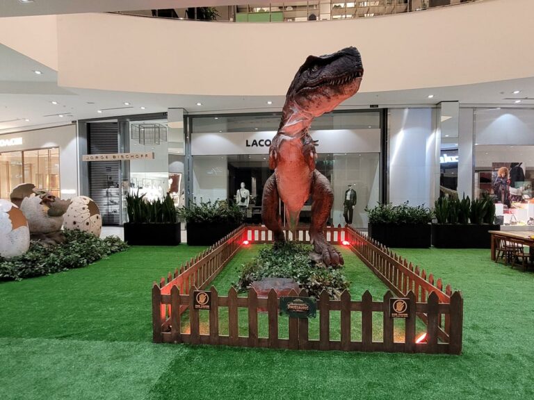 Aventura Jurássica celebra o Dia das Crianças com evento interativo no BC Shopping