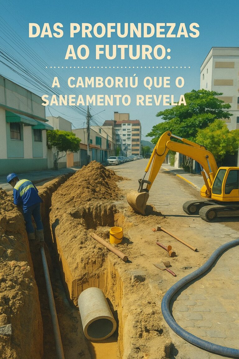 Das Profundezas ao Futuro: A Camboriú que o saneamento revela