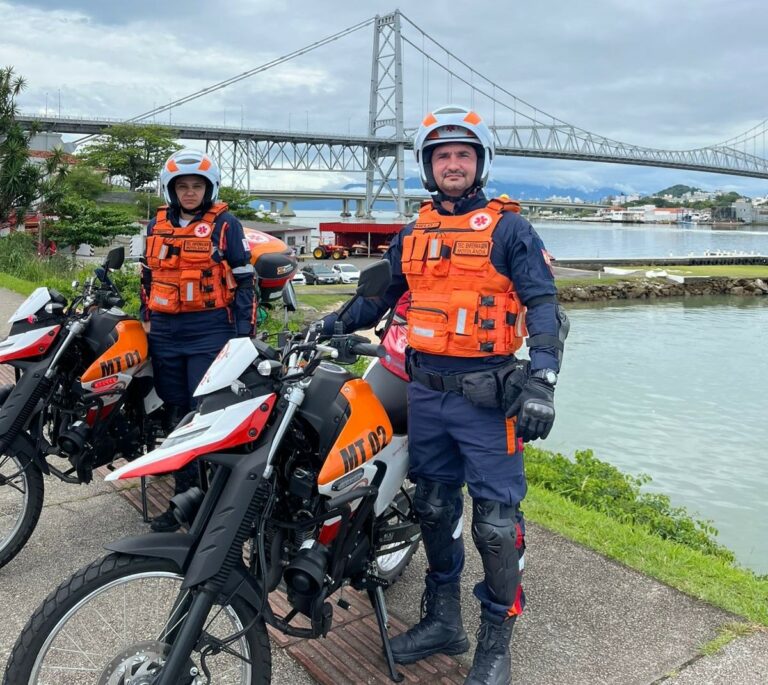 Estado promove Curso de Motolância do Samu para aprimorar resposta rápida em Santa Catarina