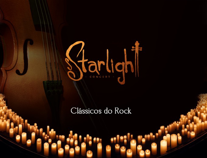 “Starlight Concert – Clássicos do Rock” estará em cartaz no Teatro Bruno Nitz nesta sexta