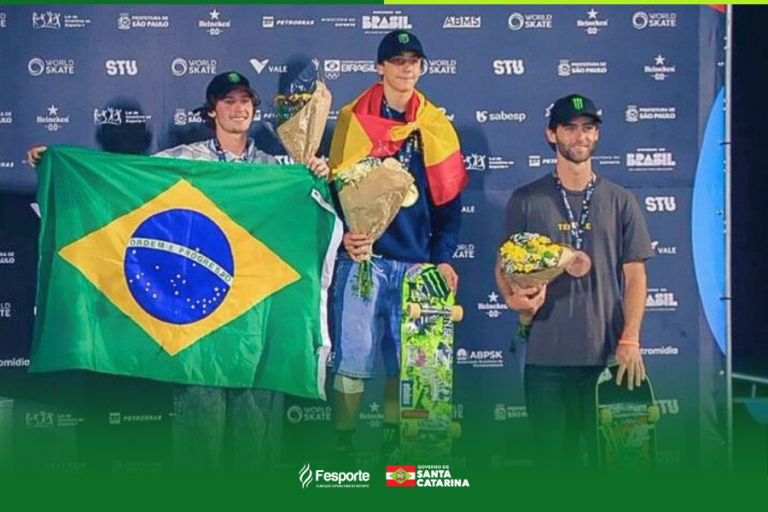 Catarinense Kalani Konig é vice-campeão mundial de skate