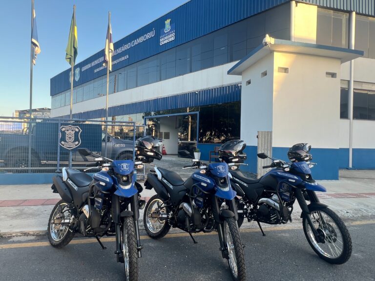 Guarda Municipal de BC inicia patrulhamento com motos para reforçar segurança