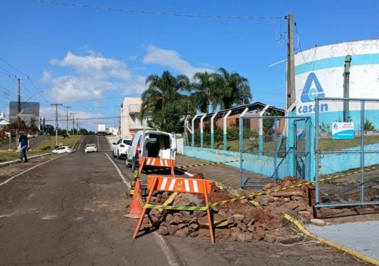 Catanduvas recebe melhorias na distribuição de água realizadas pela Casan